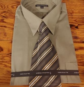 Men's shirt and tie combo M#88
